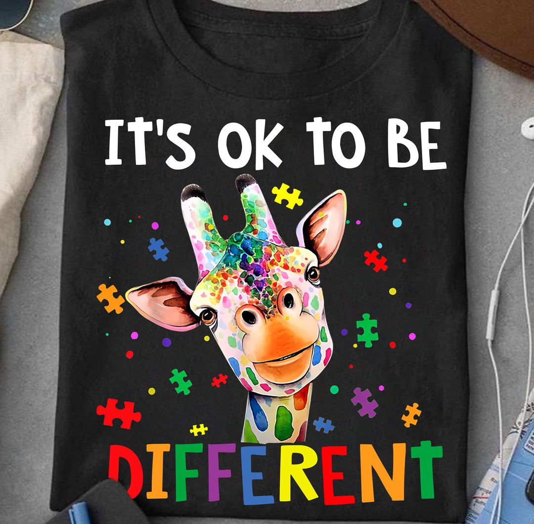 Chicago Bears It’s Ok To Be Different Autism Infinity Shirt