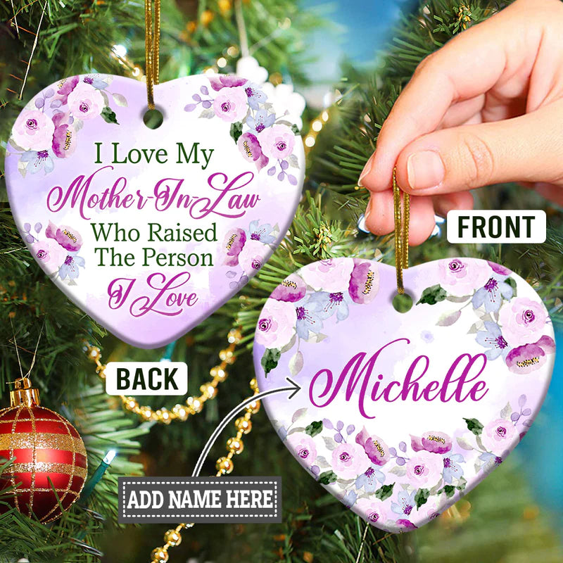 Mother in discount law ornament