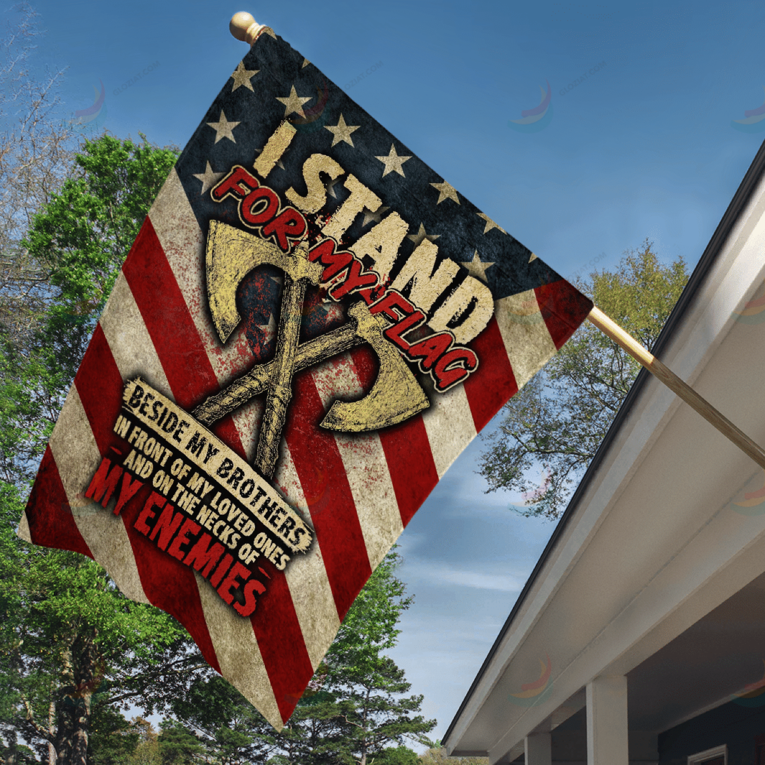 Garden Flag Vintage Vikings