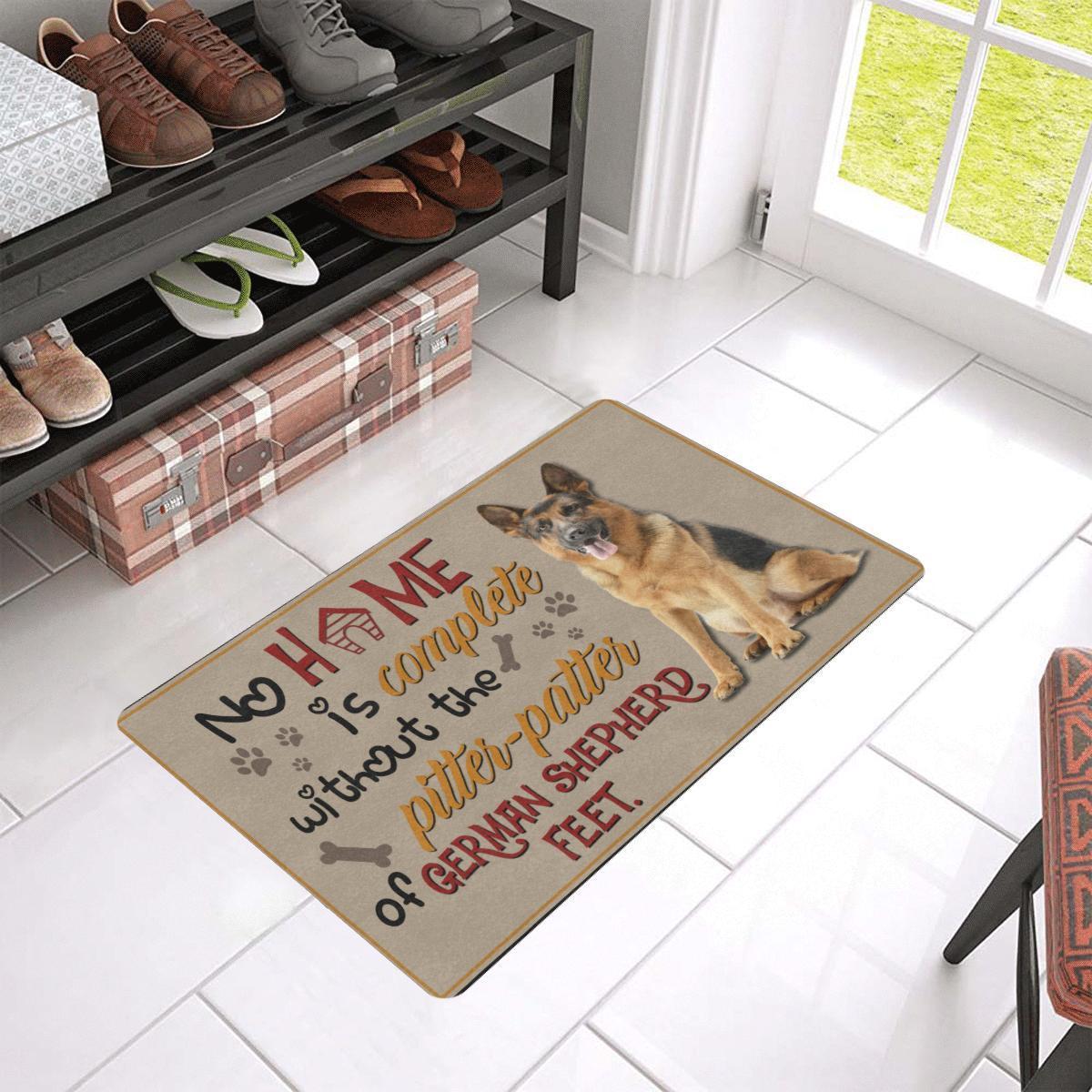 Cute Golden Retriever Oh Nice Shoes - Doormat