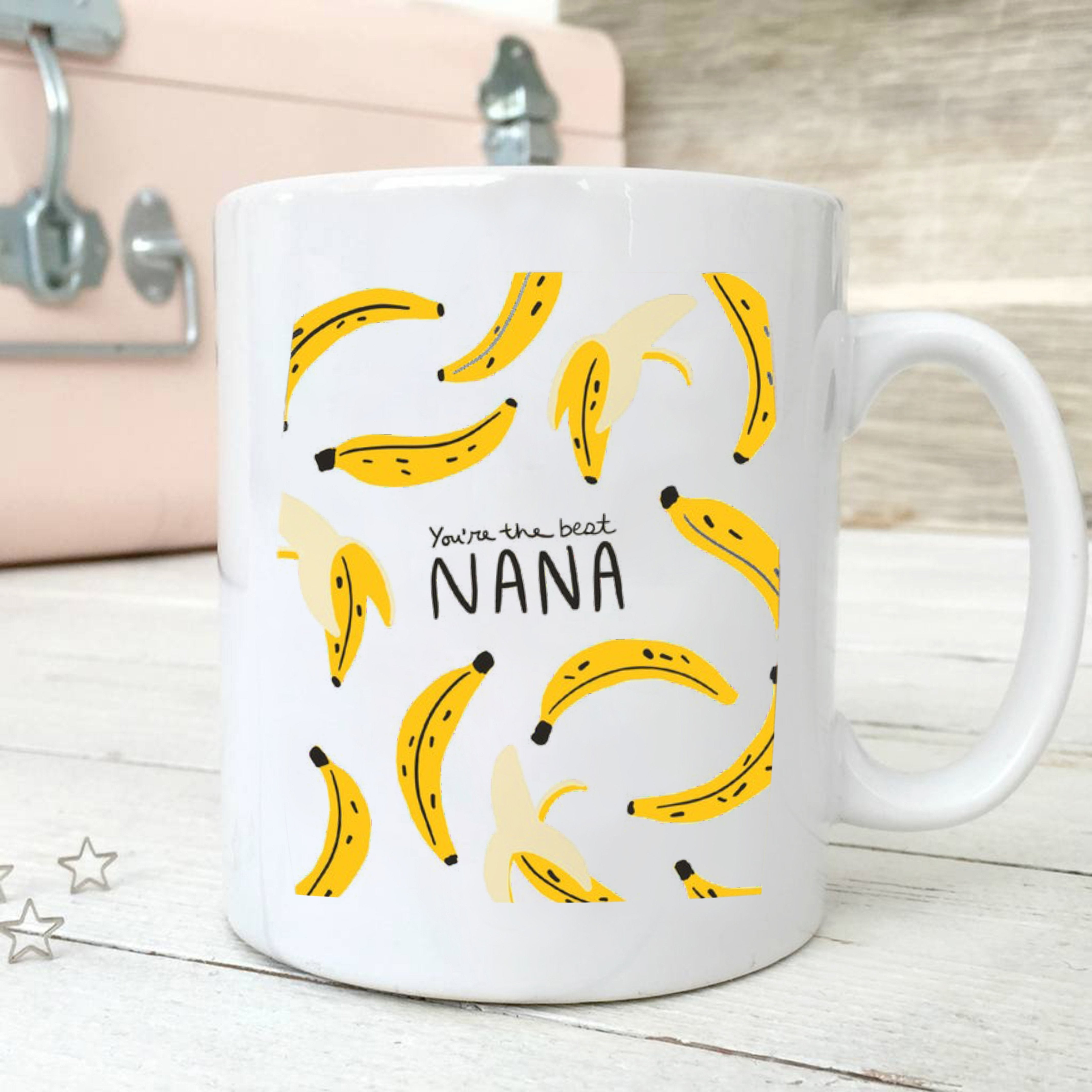 Best moms make the best nanas or grandmas personalized coffee mug with  photo option