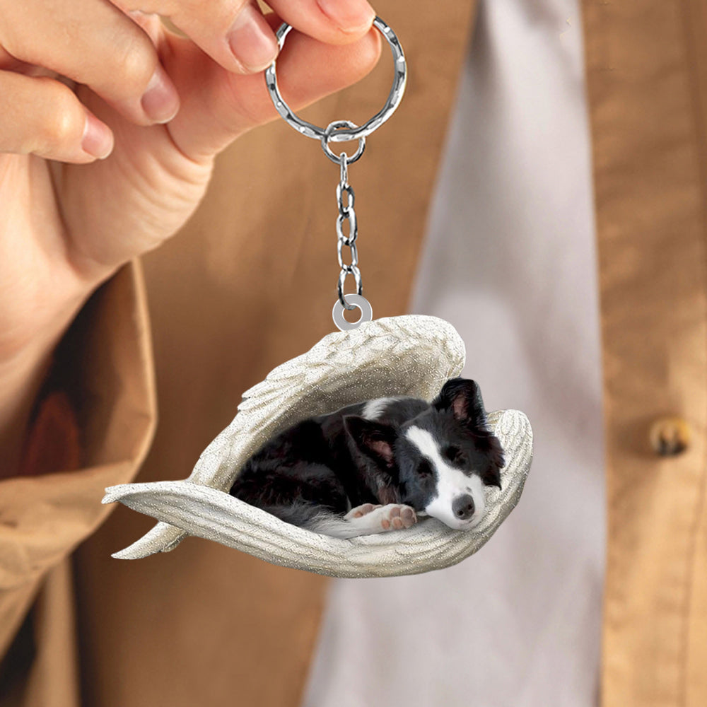 Border on sale collie keychain